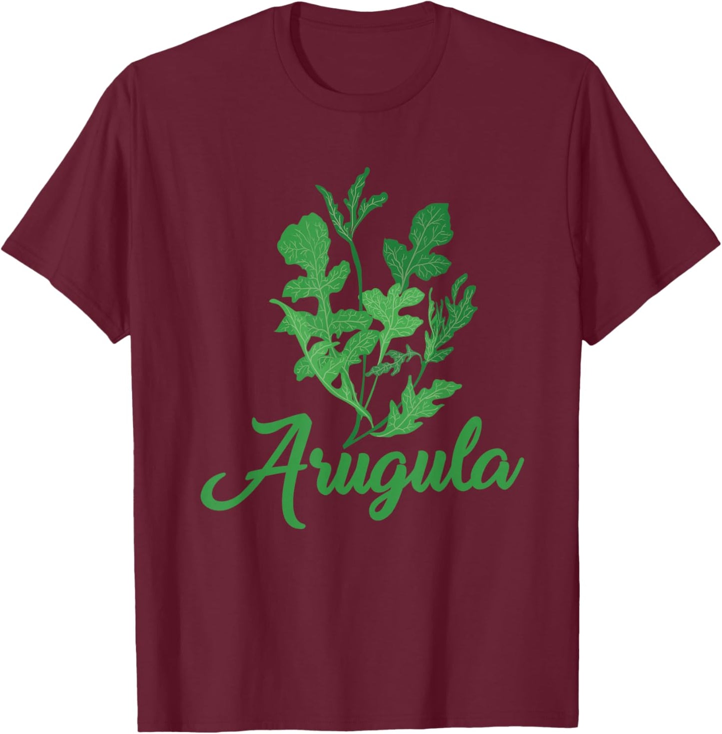 Great Arugula Apparel Garden Salad T-Shirt - T-Shirt | Maroon