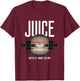 JUICE Jupiter Icy Moons Explorer Mission Souvenir T-Shirt - T-Shirt | Maroon