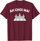 Khmer Cambodian Ah Choi Mai Kingdom Cambodia Heritage T-Shirt - T-Shirt | Maroon