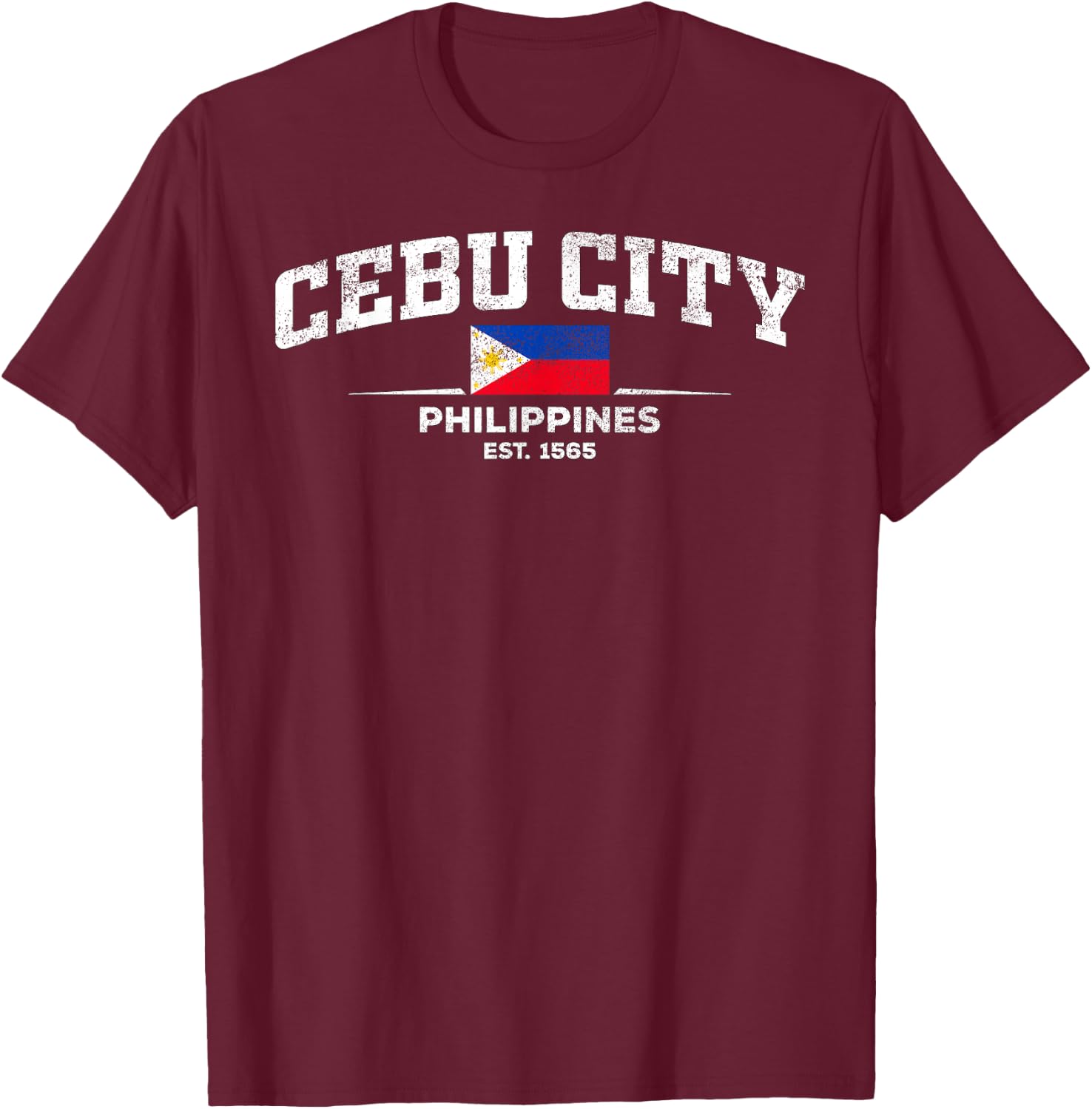 Cebu City Philippines T-Shirt - T-Shirt | Maroon