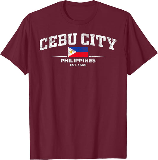 Cebu City Philippines T-Shirt - T-Shirt | Maroon