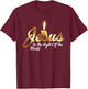 Jesus Is The Light Of The World Christian T-Shirt - T-Shirt | Maroon