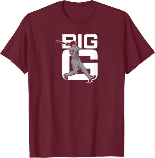 Giancarlo Stanton - Big G - New York Baseball T-Shirt - T-Shirt | Maroon