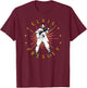 Elvis Presley Gold Rust Star T-Shirt - T-Shirt | Maroon