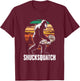 Shucksquatch Oyster Shucker Sasquatch Shuck Oyster Shucking T-Shirt - T-Shirt | Maroon