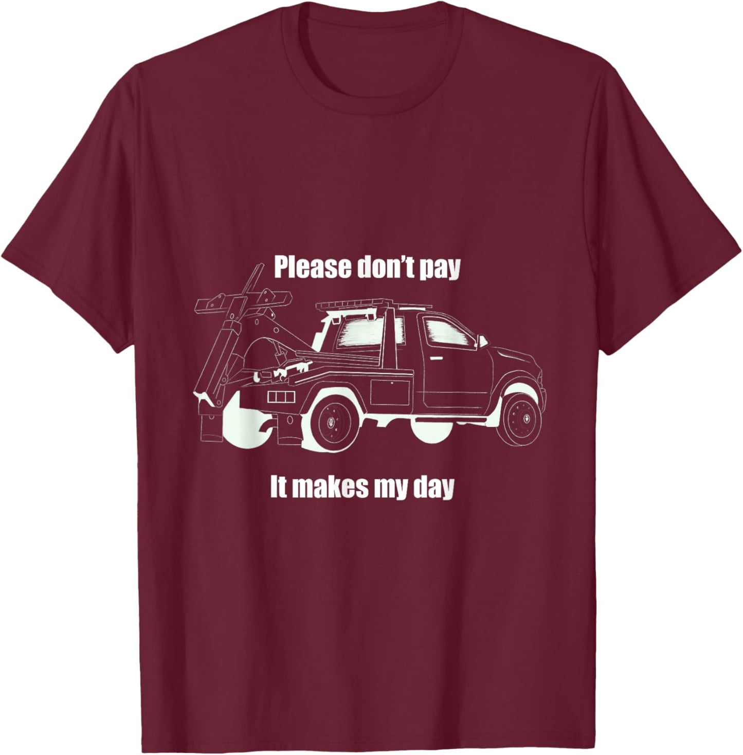 Repo man T-Shirt - T-Shirt | Maroon