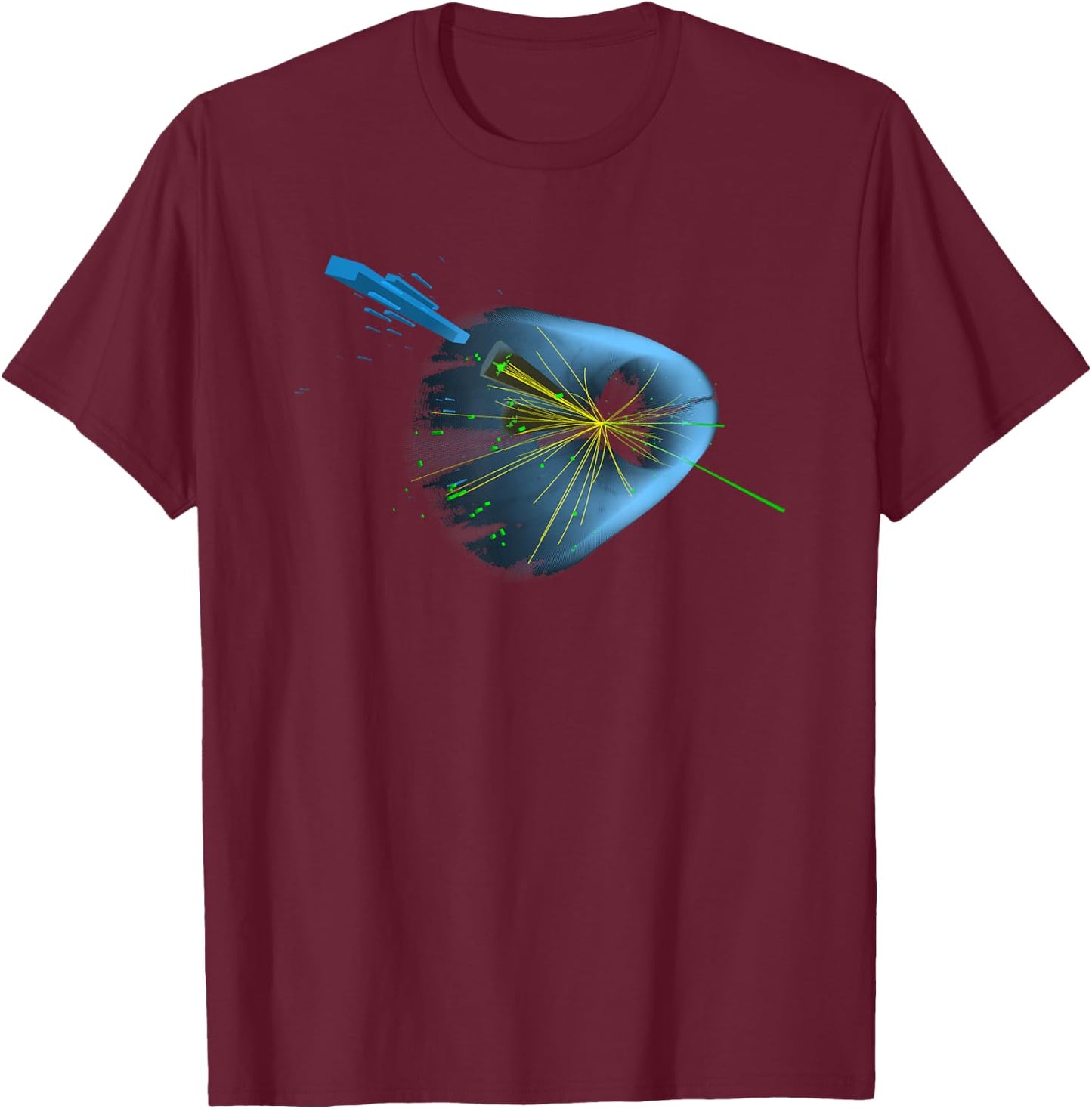 Higgs Boson Physics Quantum Mechanics Science Lover Teacher Men Women T-Shirt - T-Shirt | Maroon