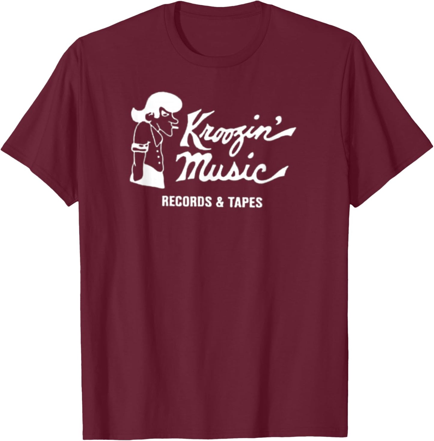 Kroozin Kroozin' Music South Side Chicago T-Shirt - T-Shirt | Maroon