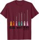 Needle Size Matters Funny Nursing CNA Nurse Life T-Shirt - T-Shirt | Maroon
