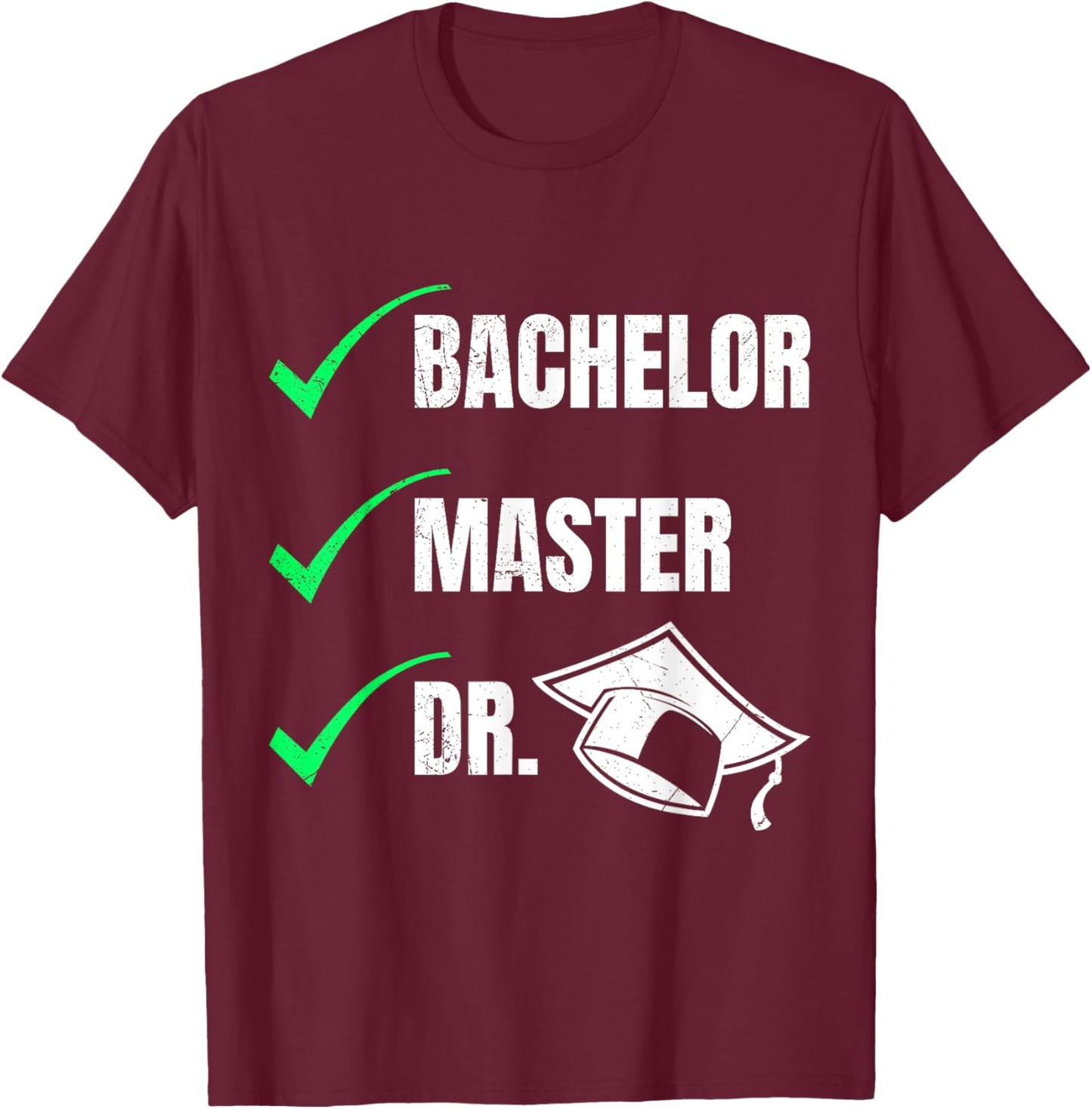 Finally finished I am doctor doctoral degree Ph.D T-Shirt - T-Shirt | Maroon