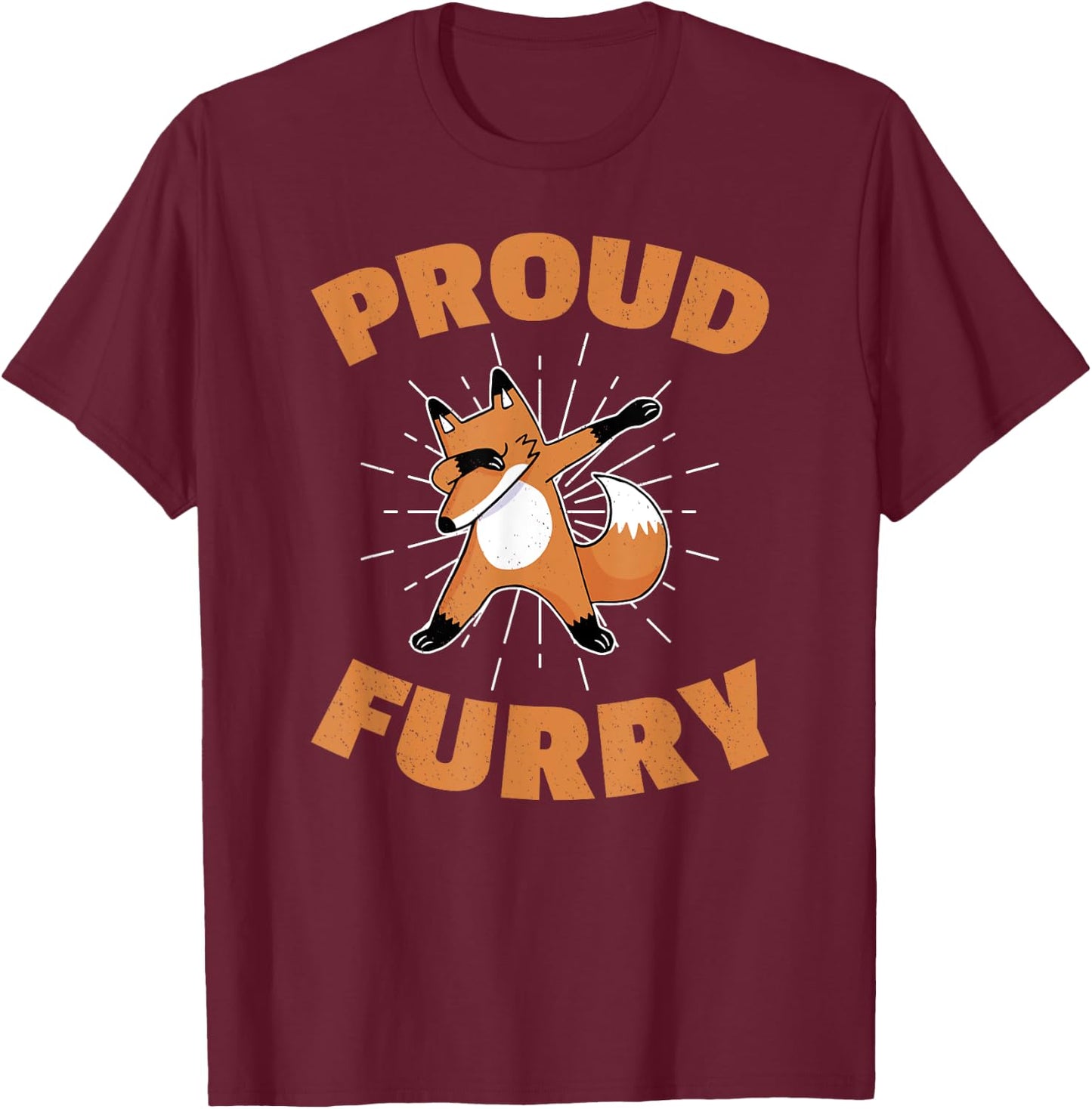 Proud Furry Fursona Fandom Furry Toe Beans Wolf T-Shirt - T-Shirt | Maroon