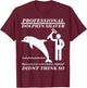 Professional dolphin shaver funny military, police T-Shirt - T-Shirt | Maroon