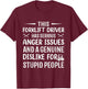 Funny Forklift Art Women Certified Forklift Drivers T-Shirt - T-Shirt | Maroon