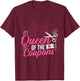 Queen of the coupons Design for a Coupon queen T-Shirt - T-Shirt | Maroon