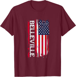 Belleville City T-Shirt - T-Shirt | Maroon
