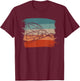 Retro Firefly Firefly T-Shirt - T-Shirt | Maroon