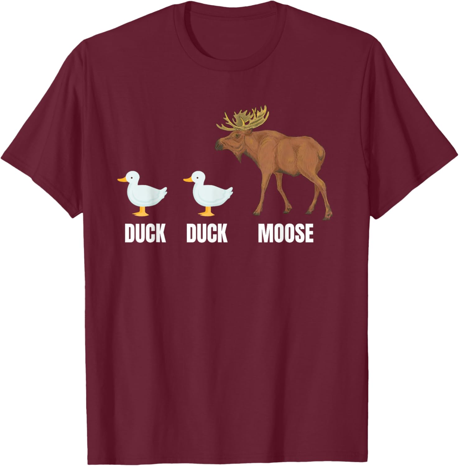 Funny Cute Animal Graphic Dad Joke Sayings For Kids Adults T-Shirt - T-Shirt | Maroon