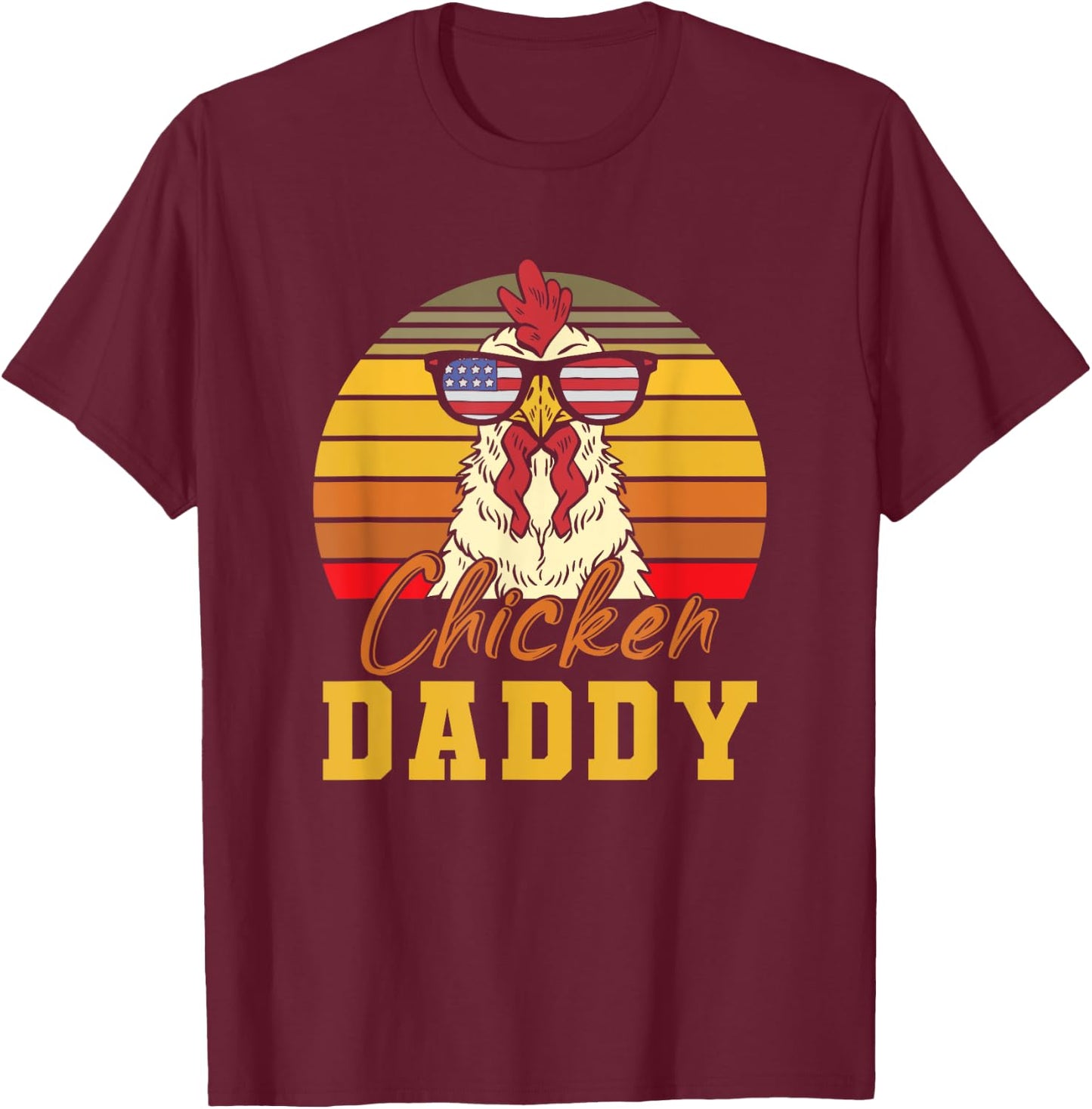 Chickens Chicken Vintage Chicken Sayings T-Shirt - T-Shirt | Maroon