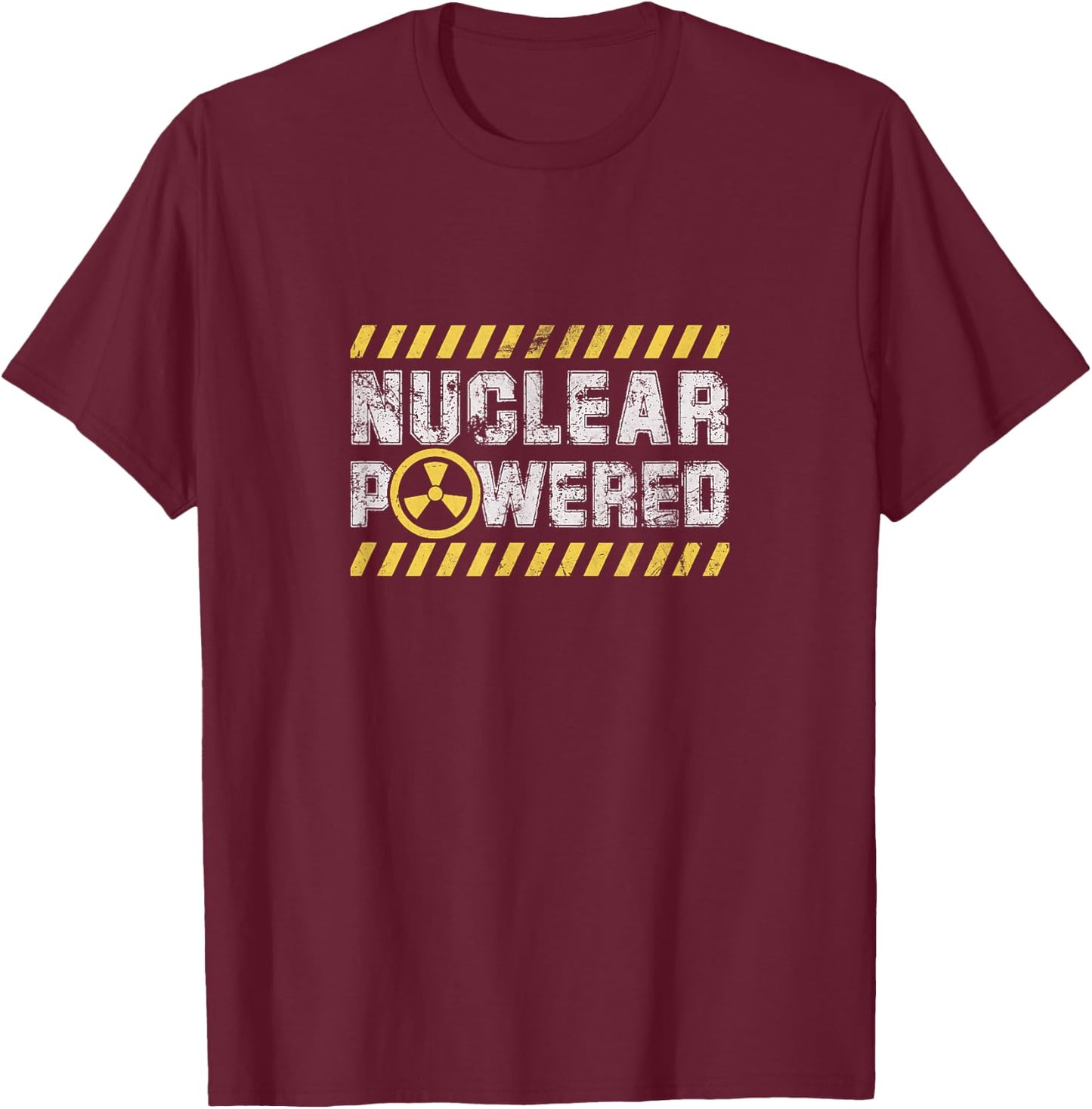 Nuclear powered T-Shirt - T-Shirt | Maroon