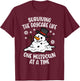 Surviving Daycare Life One Meltdown At A Time T-Shirt - T-Shirt | Maroon