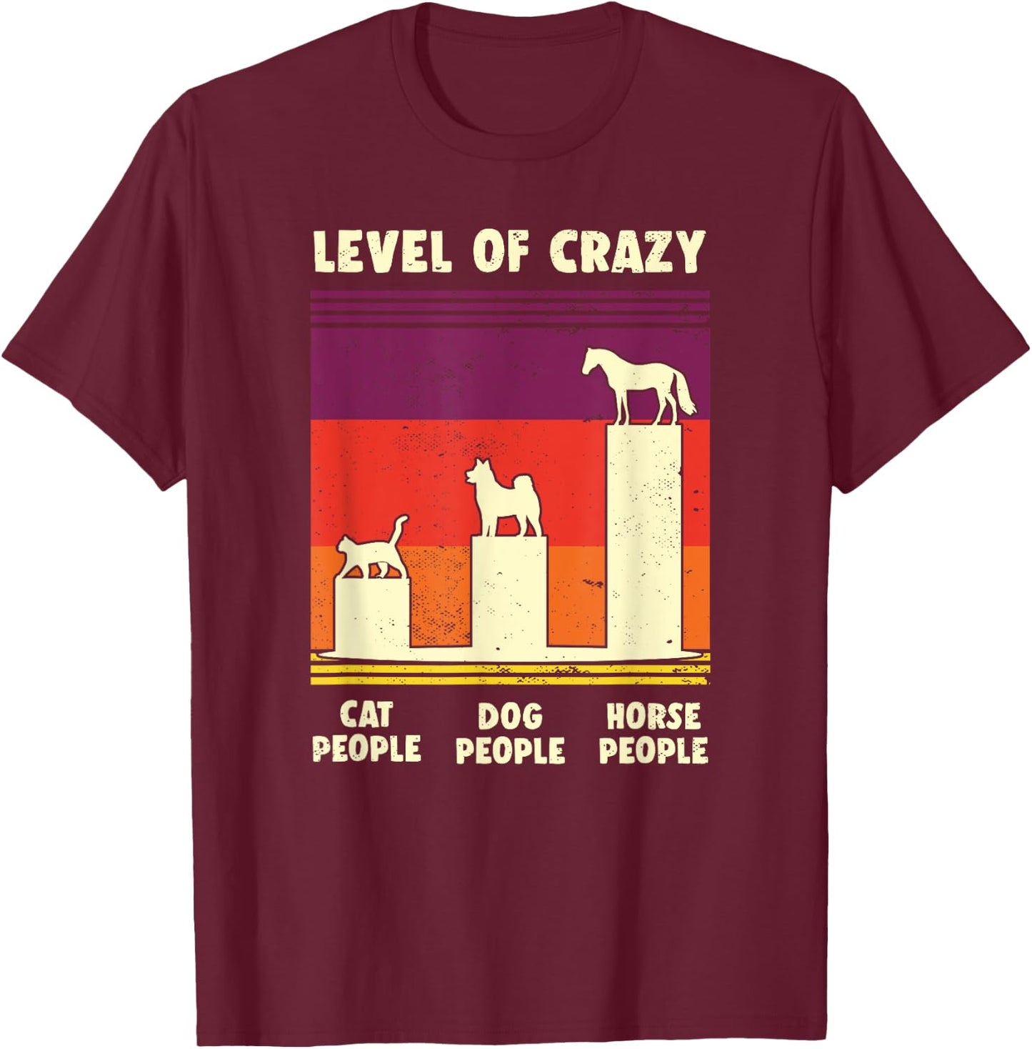 Funny Horse Shirt For Teens Girls Women Horse Riding T-Shirt - T-Shirt | Maroon