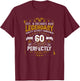 Vintage Legendary 60 Years Old Aged Perfectly 60 Birtday T-Shirt - T-Shirt | Maroon