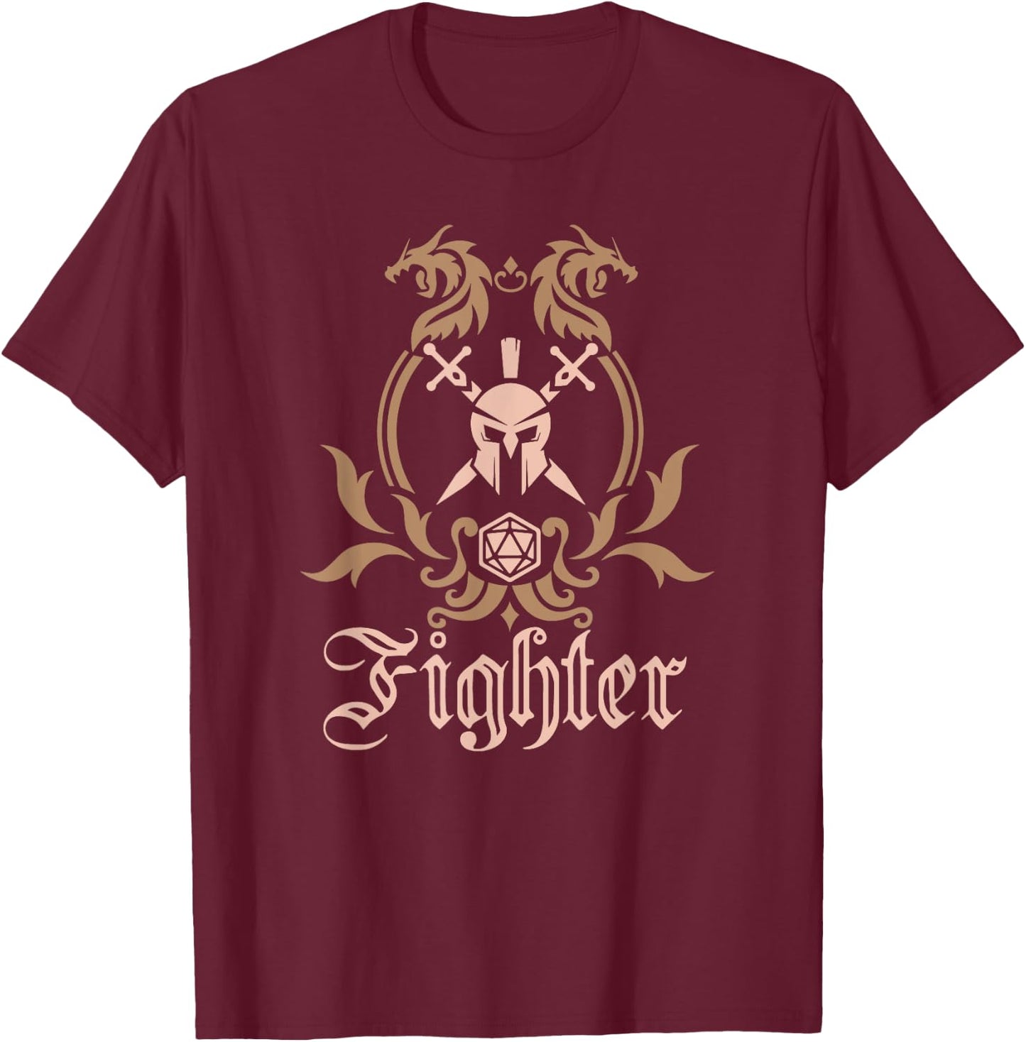 Fighter T-Shirt - T-Shirt | Maroon