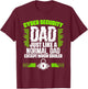Awesome Cybersecurity Geek For A Cyber Security Expert Dad T-Shirt - T-Shirt | Maroon