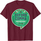 The Oxford Comma Preservation Society Vintage Team Oxford T-Shirt - T-Shirt | Maroon