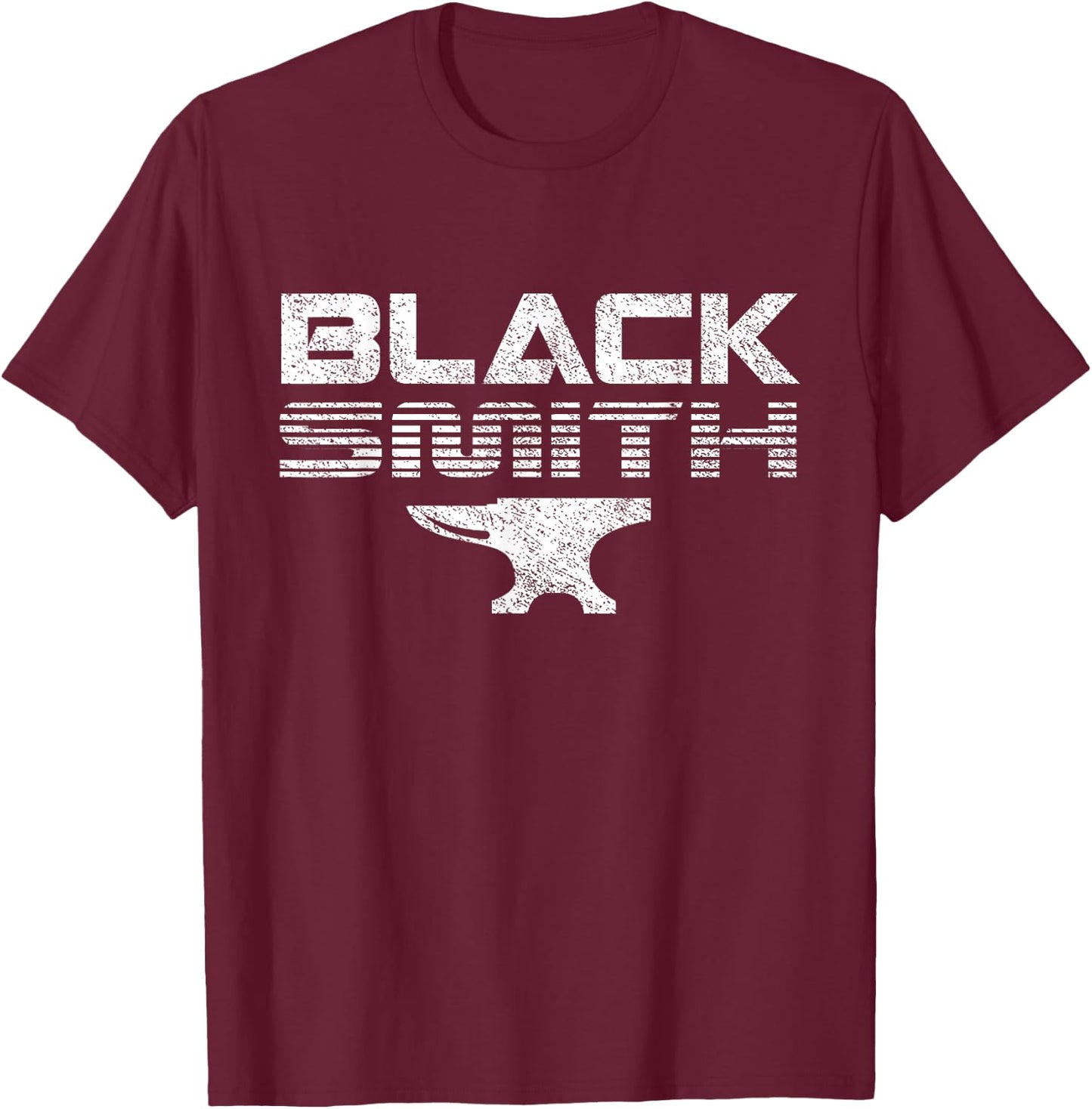 Blacksmith Forging Metalsmith Forge Blacksmithing T-Shirt - T-Shirt | Maroon