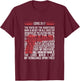 Ezekiel 25:17 T-Shirt - T-Shirt | Maroon