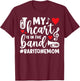 In The Band Baritone Mom Baritone Player Mom Baritonist Mama T-Shirt - T-Shirt | Maroon