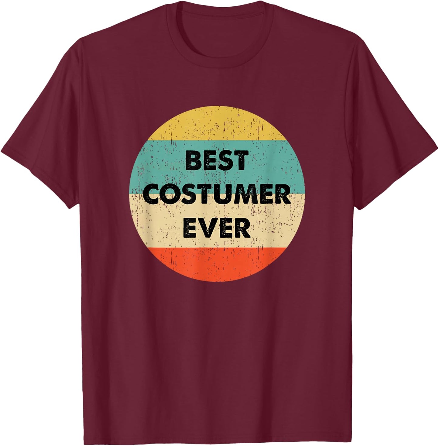 Costumer T-Shirt - T-Shirt | Maroon