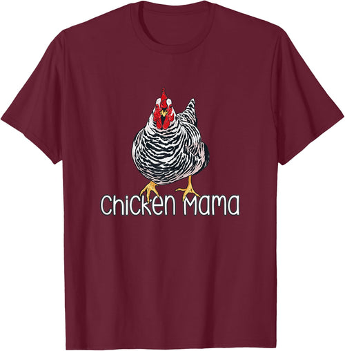 Chicken Mama Plymouth Rock Funny Hen Bird Lover Mom