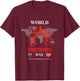 World Tuberculosis Day, End TB, Public Health Awareness 2023 T-Shirt - T-Shirt | Maroon
