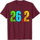 26.2 Marathon T-Shirt - T-Shirt | Maroon