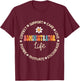 Administrator Life Appreciation Week Back to School T-Shirt - T-Shirt | Maroon