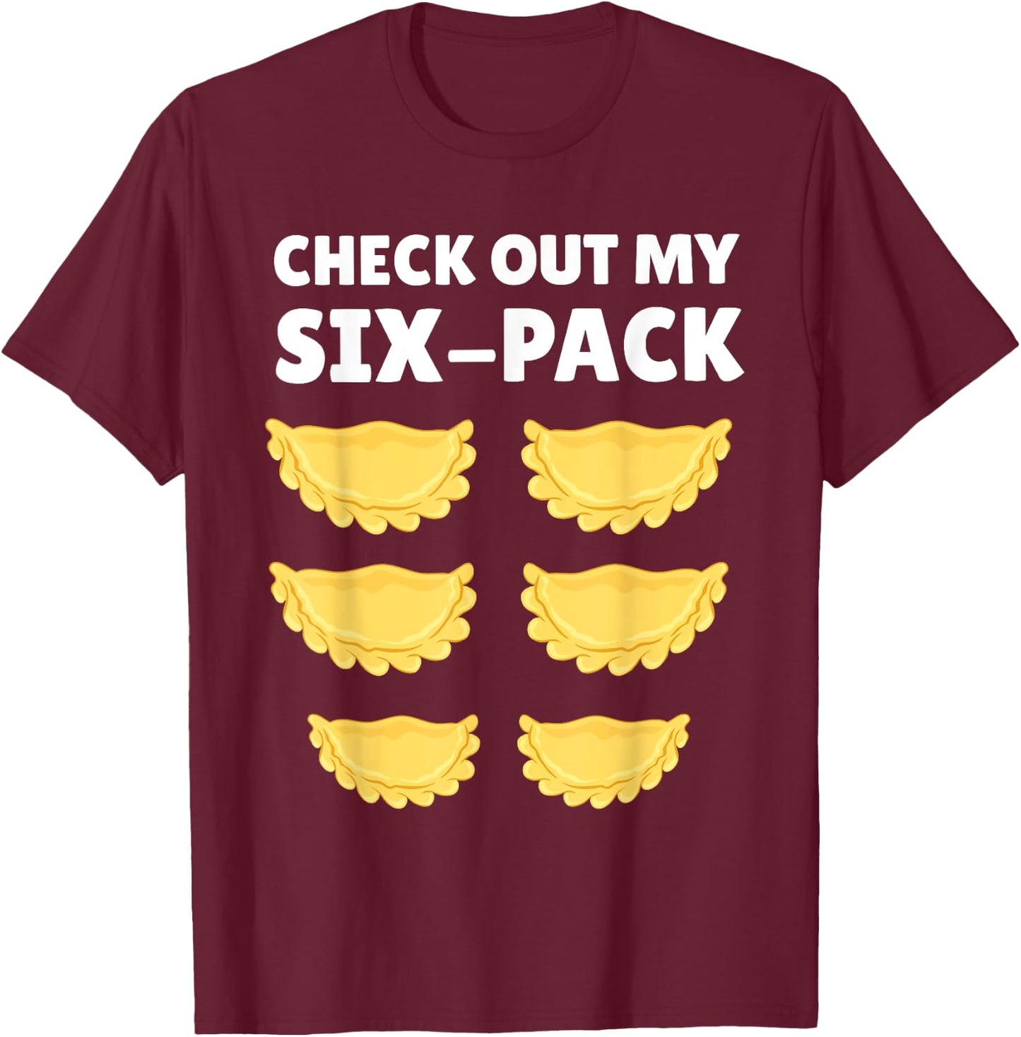 Funny Pierogi Art Women Pierogi Dumplings Lover T-Shirt - T-Shirt | Maroon