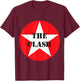 The Clash - Circle Star T-Shirt - T-Shirt | Maroon