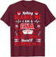 Nothing Scares Me I'm A CNA Nurse Humor Gifts T-Shirt - T-Shirt | Maroon