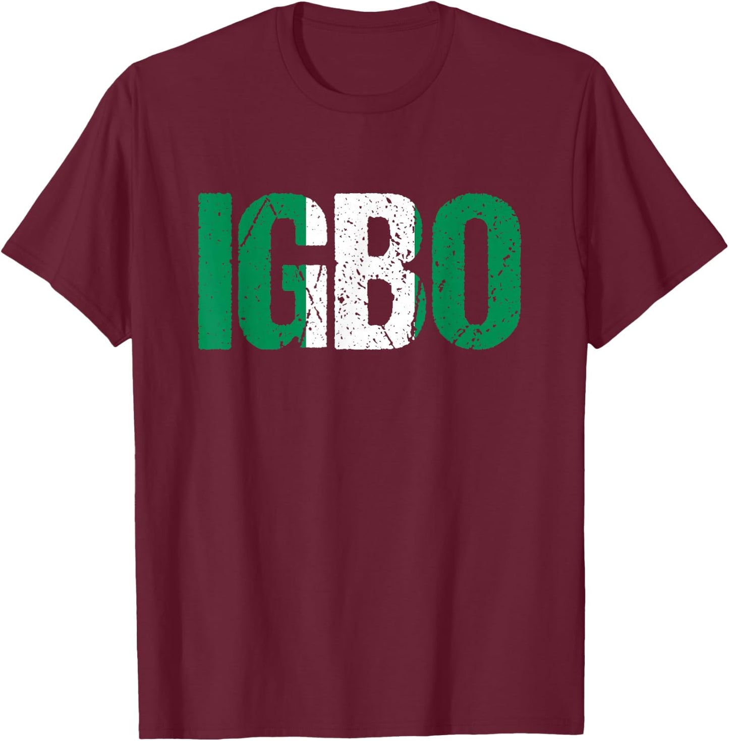 Igbo Nigeria T-Shirt - T-Shirt | Maroon