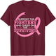 Breast Cancer Support Squad Breast Cancer Awareness T-Shirt - T-Shirt | Maroon