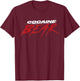 Cocaine Bear Logo T-Shirt - T-Shirt | Maroon
