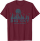Vintage Big Sky Montana MT Ski Mountain Outdoor Vacation T-Shirt - T-Shirt | Maroon