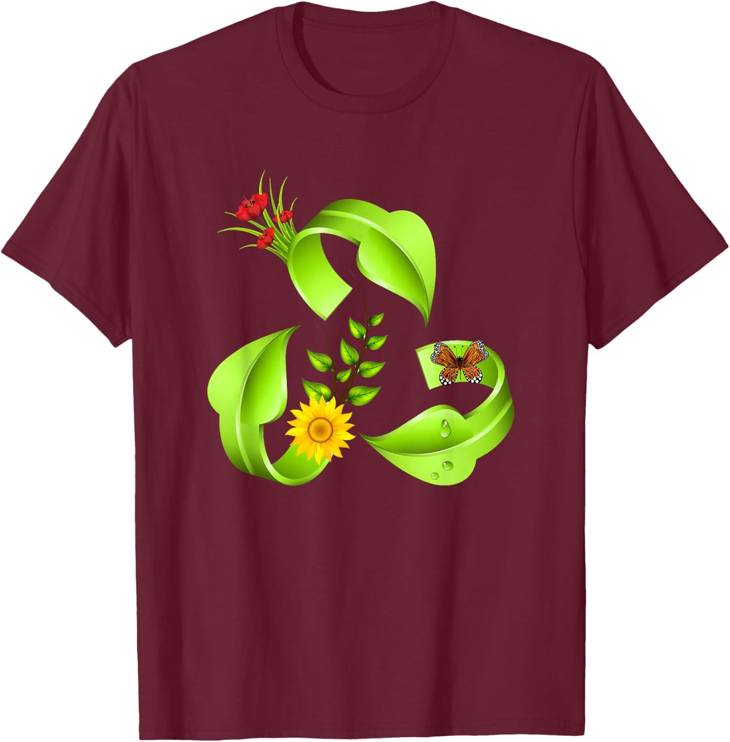 Recycle shirt , recycle , recycle for boys T-Shirt - T-Shirt | Maroon