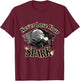 The Addams Family TV Series – Uncle Fester Graduation Spark T-Shirt - T-Shirt | Maroon
