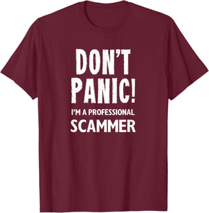 Scammer T-Shirt - T-Shirt | Maroon