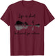 Cute Design Life Is Short But Sweet For Certain Guitar T-Shirt - T-Shirt | Maroon