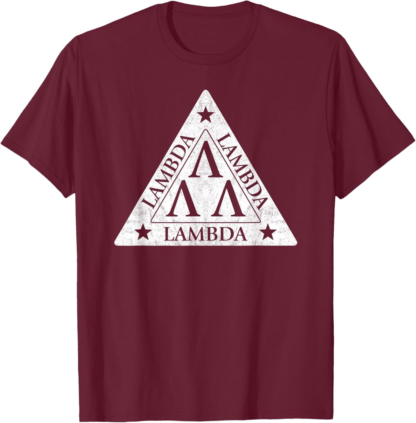 Lambda T-Shirt - T-Shirt | Maroon