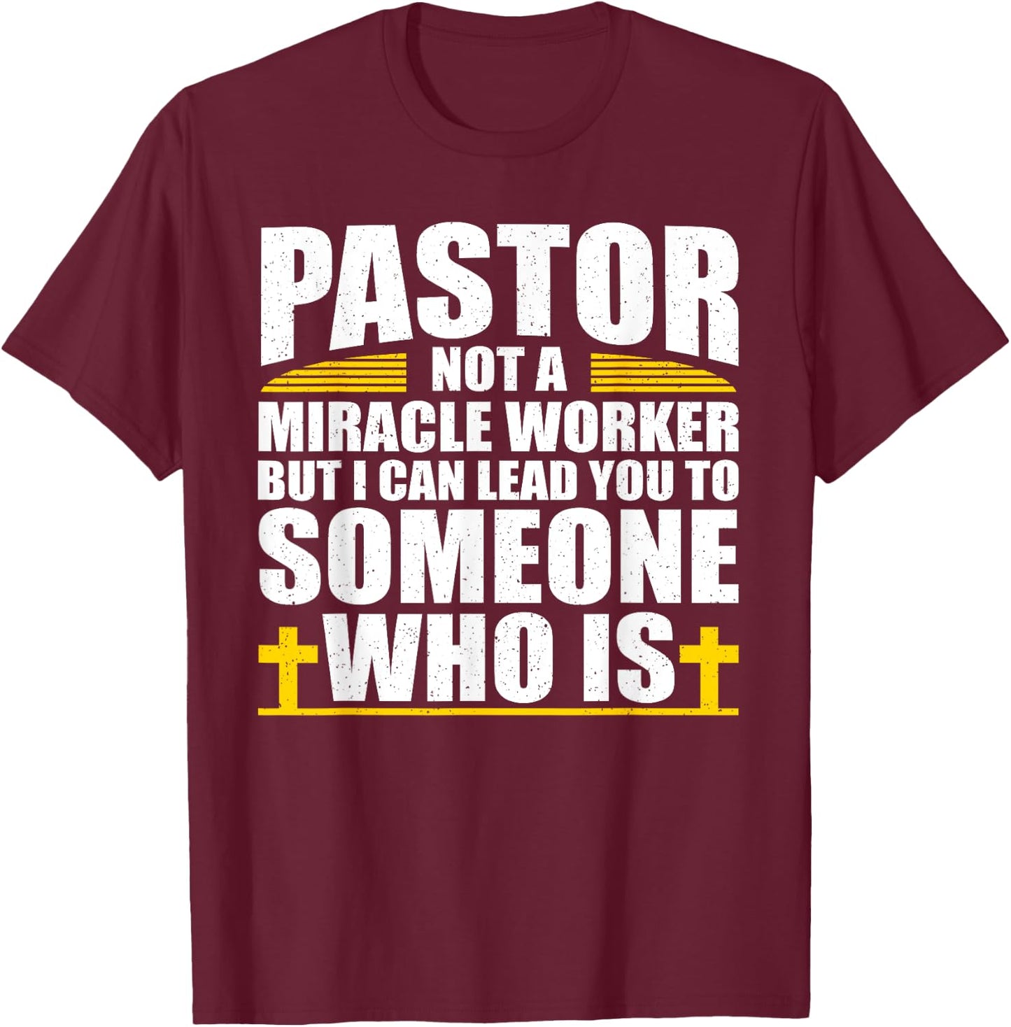 Best Pastor Appreciation Art Women Preacher Minister T-Shirt - T-Shirt | Maroon